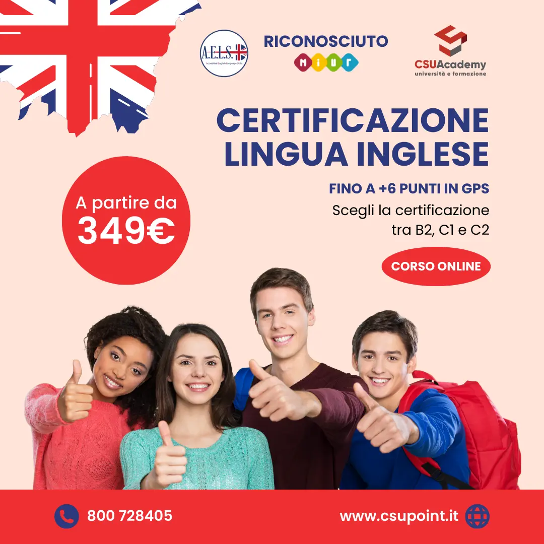 Certificazione lingua inglese online