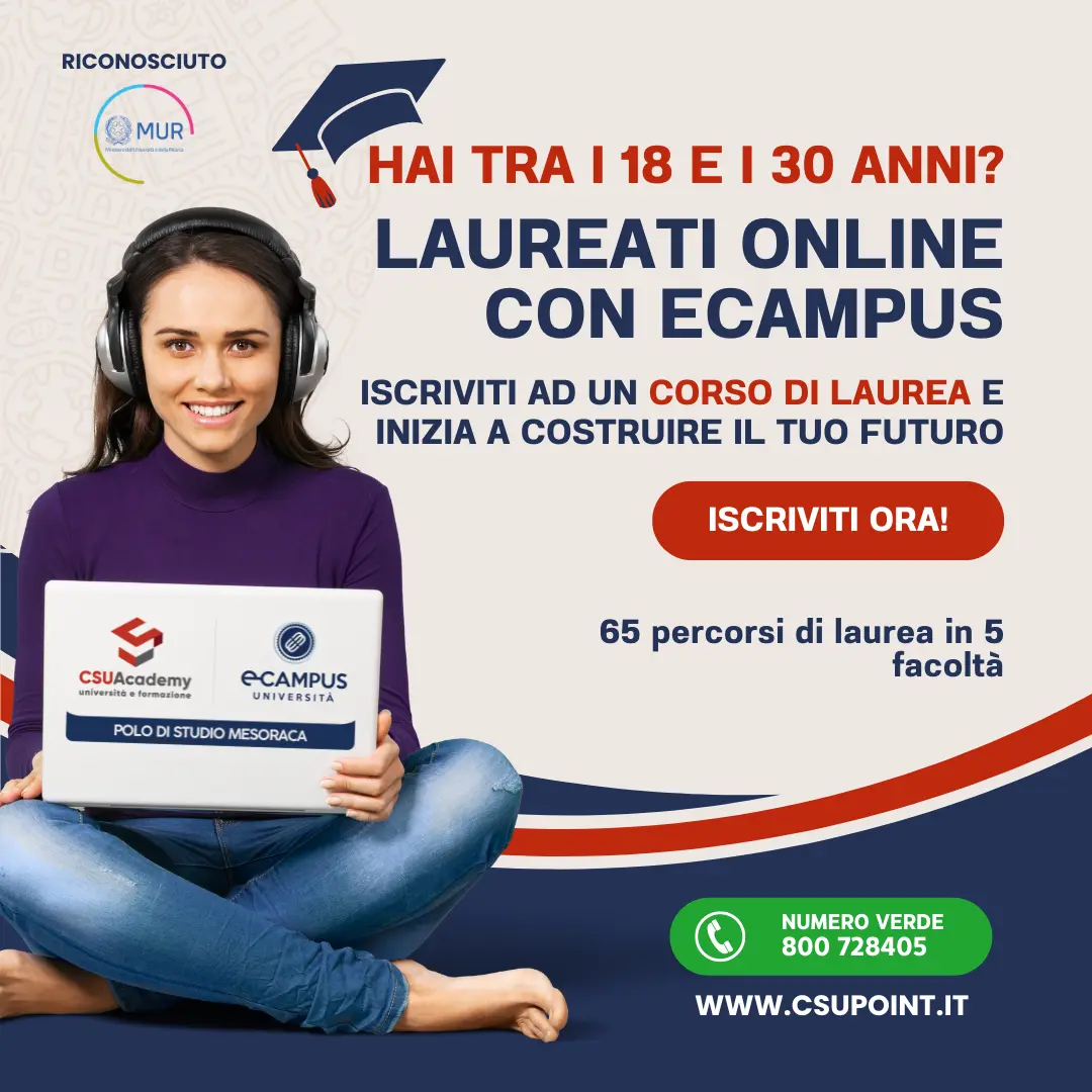 Offerta corso di laurea ecampus