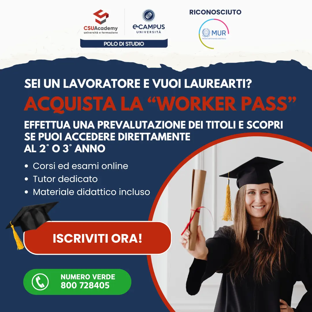 Offerta corso di laurea per lavoratori